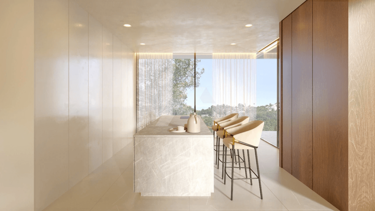 Villa de Lujo con vistas al mar en venta en Moraira, Costa Blanca.