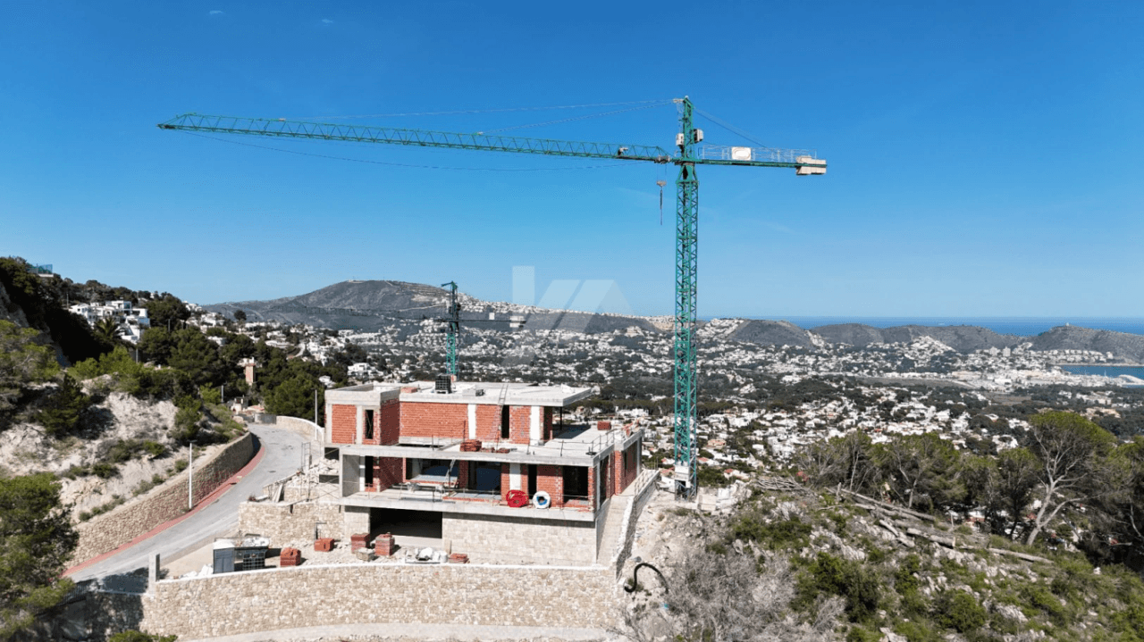 Villa de Lujo con vistas al mar en venta en Moraira, Costa Blanca.