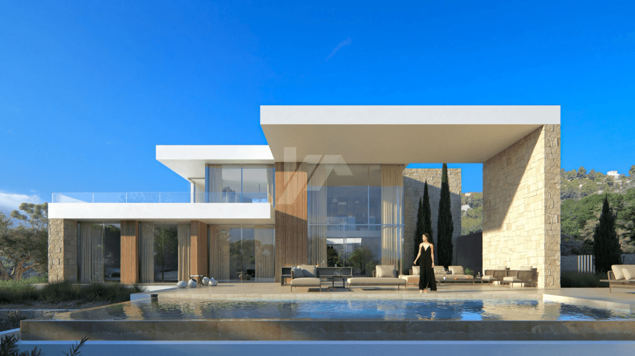 Villa de Lujo con vistas al mar en venta en Moraira, Costa Blanca.