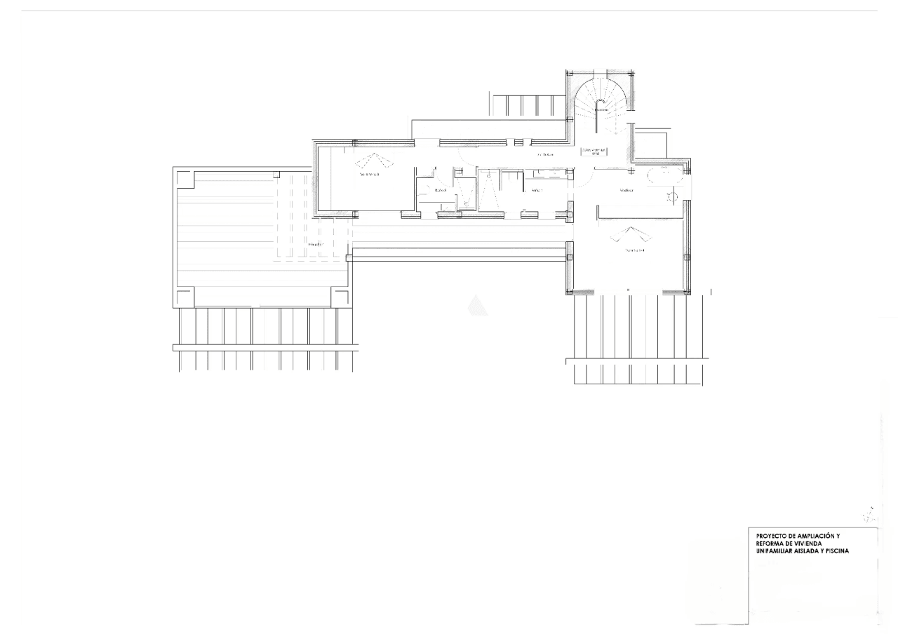 Villa estilo Ibiza con vistas al mar en venta en Benissa, Costa Blanca.